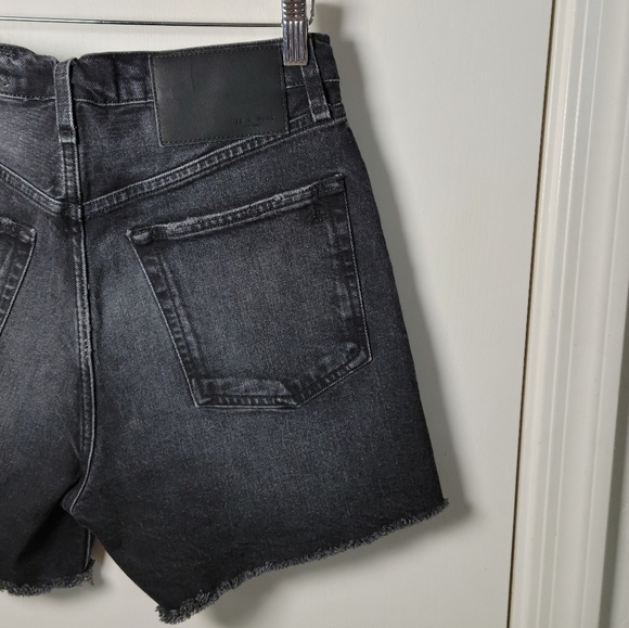 Rag & Bone Vintage Cut-Off Distressed Denim Shorts Size 27 - Picture 10 of 13